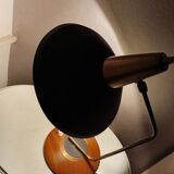 Table lamp with 70s hood cone