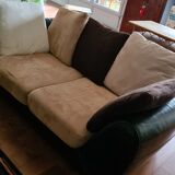 Sofa 2 places leather