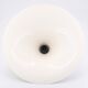 Scandinavian white trumpet pendant, 70s