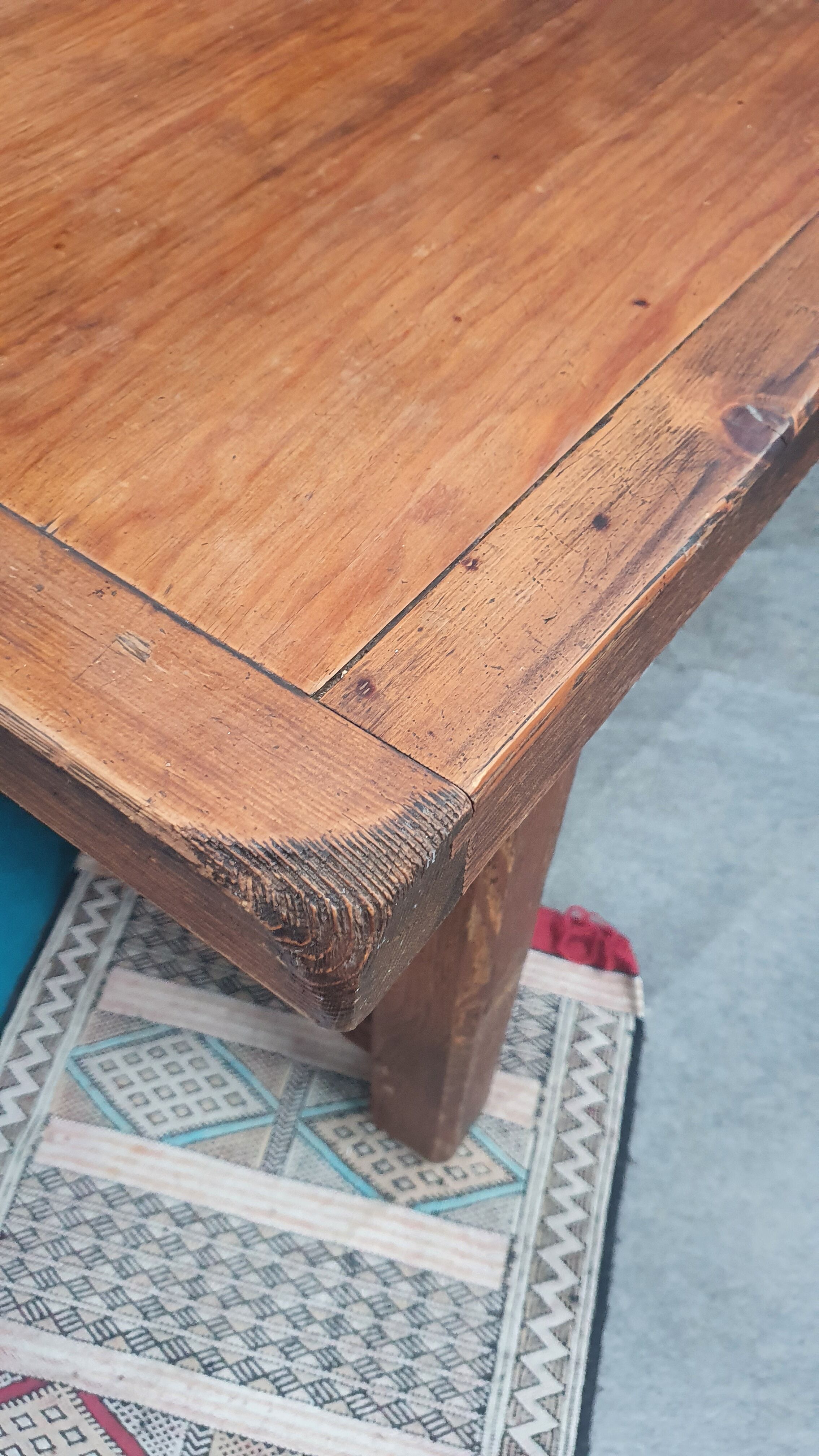 Fir farmhouse table