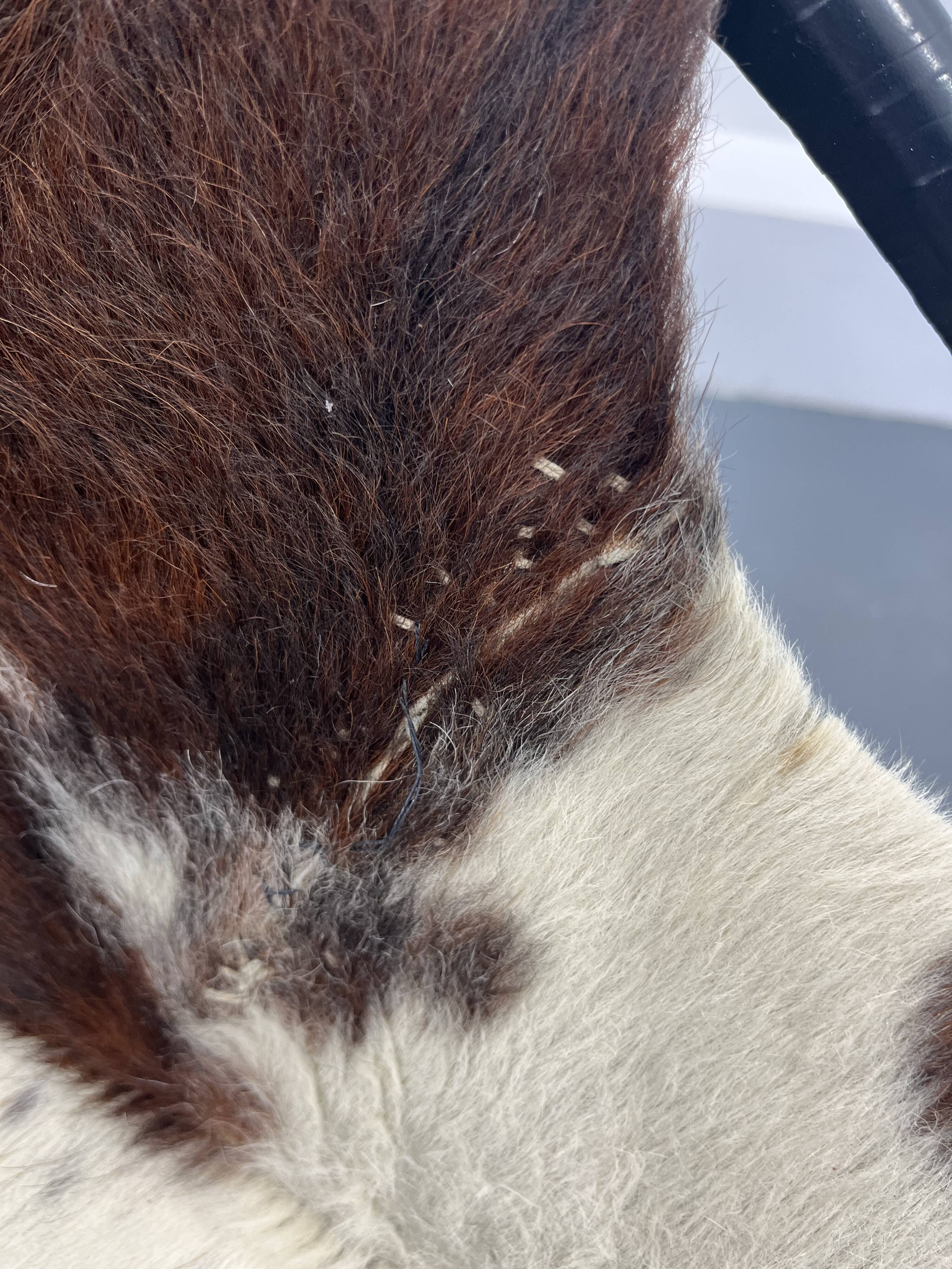 Mid-century swivel balloon armchair from Lusch & Co 1960s