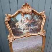 Antique trumeau mirror
