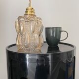 Vintage amber glass walker