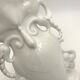 Porcelain vase, church vase, bridal vase, white.