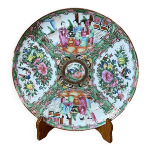 Assiette décorative - rose