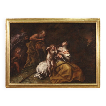 Religious painting from the 17th century