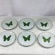 Set of six plates dish dessert in Limoges porcelain dimension: diameter -18,5cm-