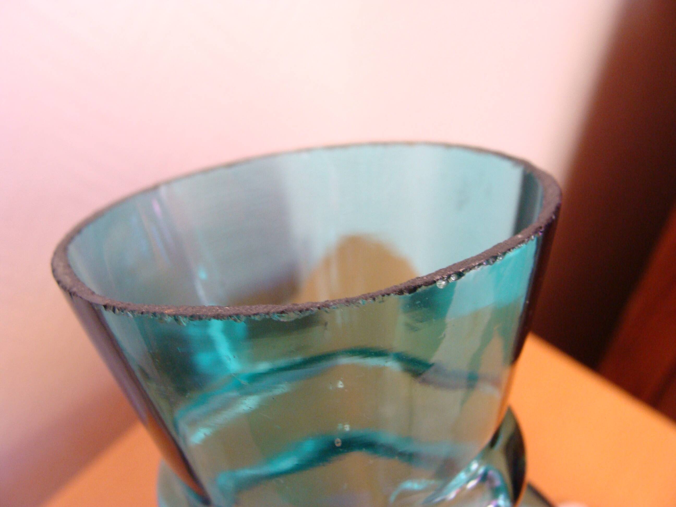 Legras vase with dahlia