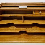 Old oak curtain storage file