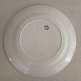 2 assiettes et un plat terre de fer Longwy