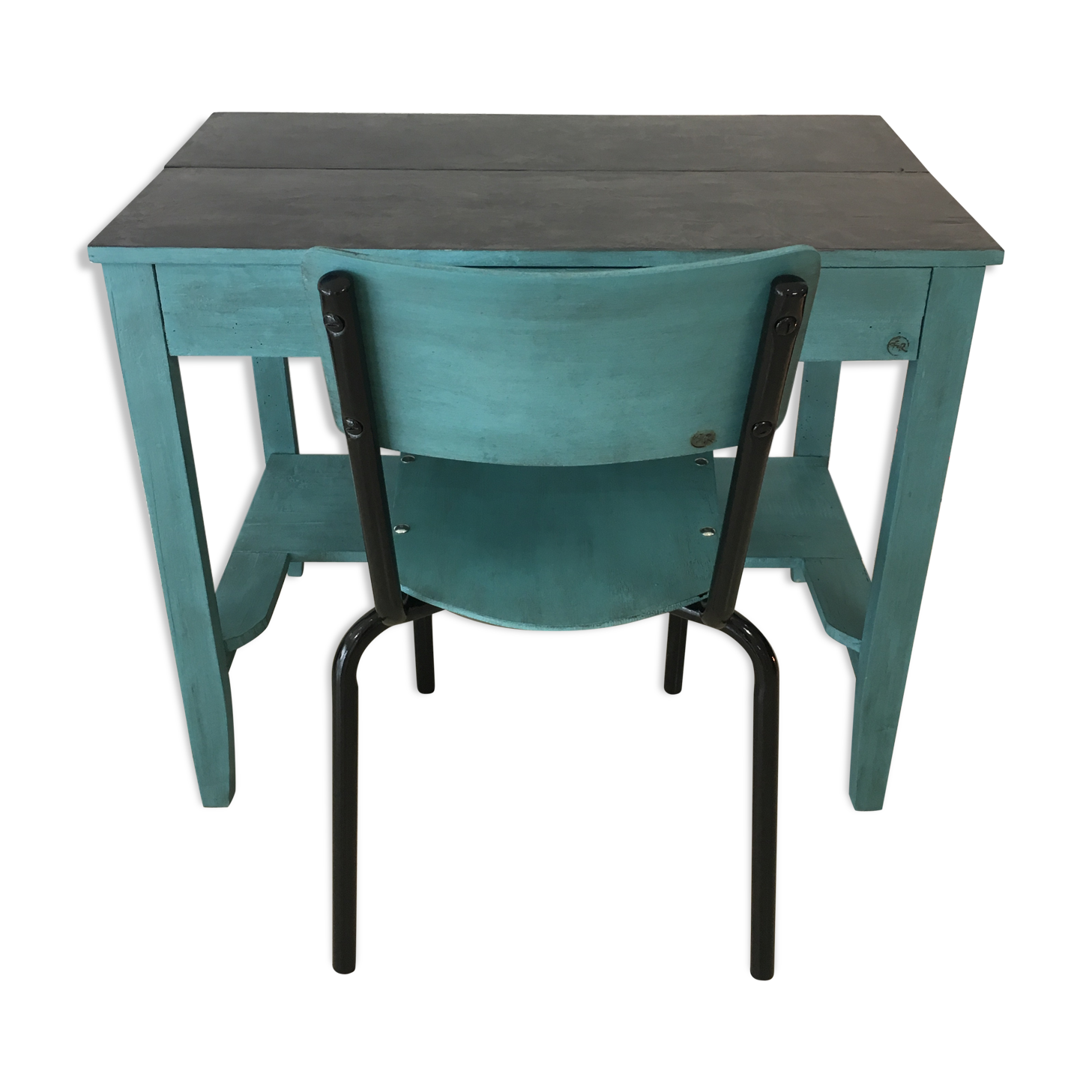 Child desk and Chair of schoolboy