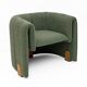 Pair of Italian Design Bouclè Armchairs