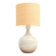 Elegant French White ceramic table lamp