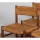 Set of 4 chairs model Dordogne, edition Sentou, 1950.
