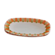2 hand-painted ravier. Gien 70s