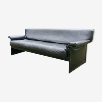 Leather sofa Tito Agnoli for Matteo Grassi