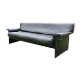 Leather sofa Tito Agnoli for Matteo Grassi