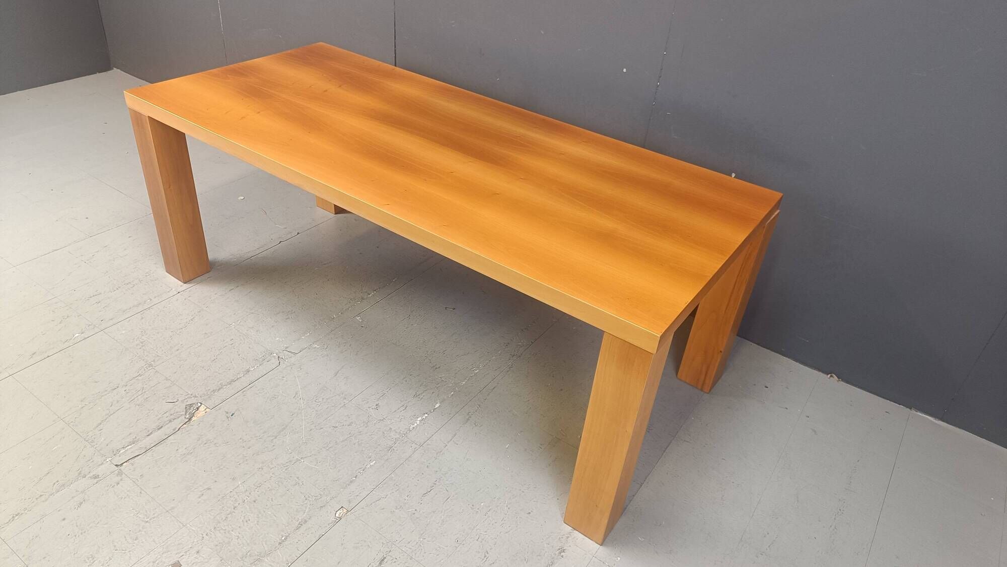 Vintage Cattelan Italia desk or dining table, 1980s