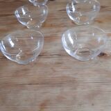 6 crystal cups