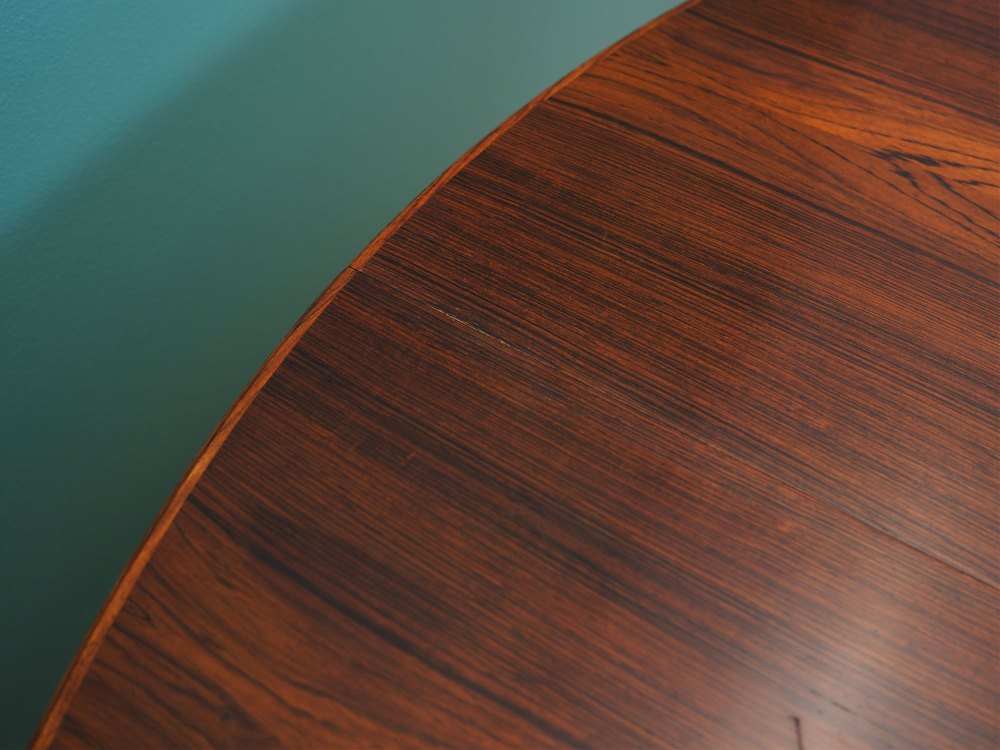 Table en palissandre, années 1970, design danois, designer: Johannes Andersen, production: Hans Bech