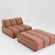 Vintage Roche Bobois Voyage Immobile armchair and ottoman