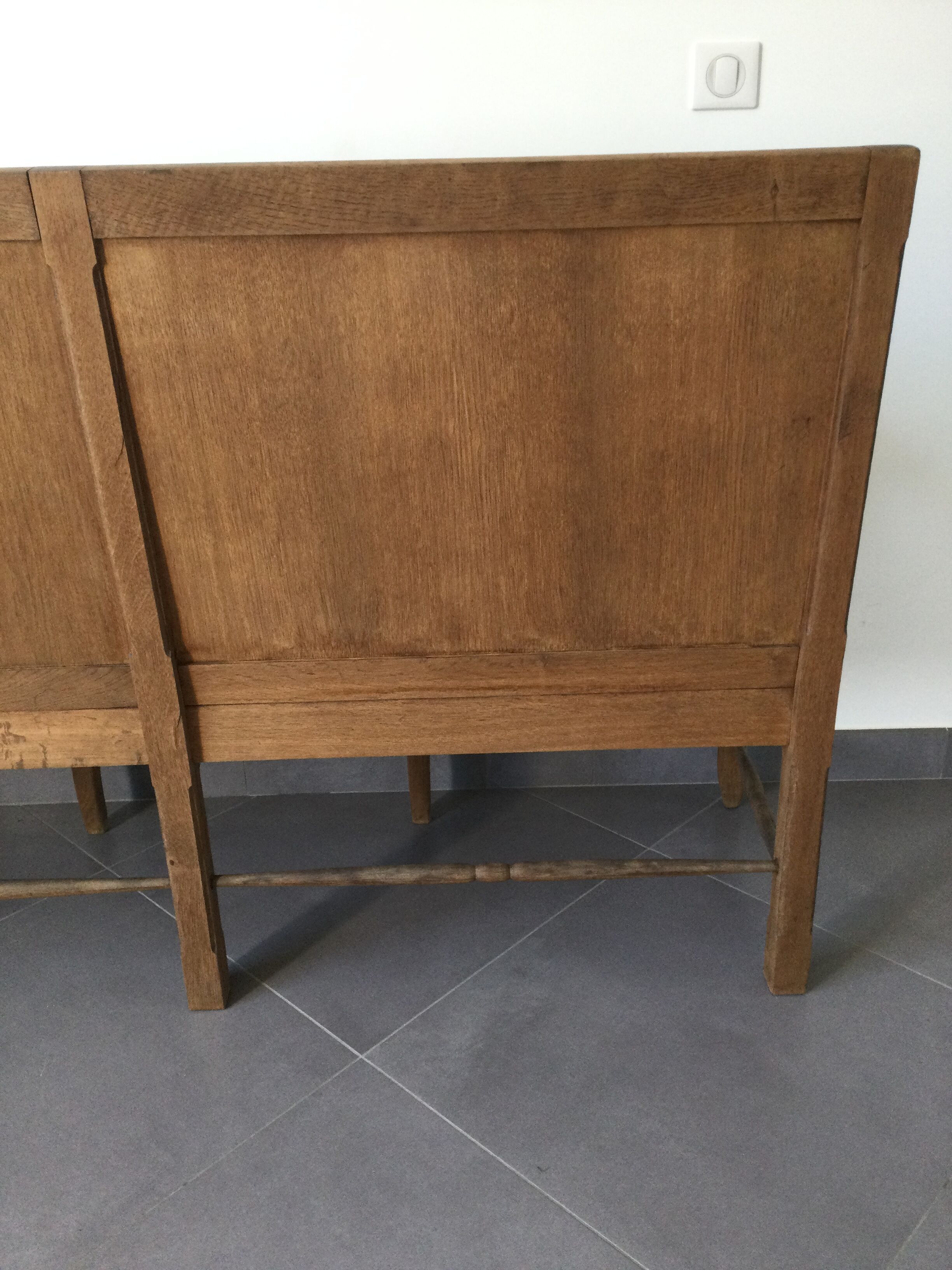 Banquette dit radassier