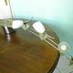 "Paulmann" 1m40 design hanging 6 lights anodized aluminium - 70s