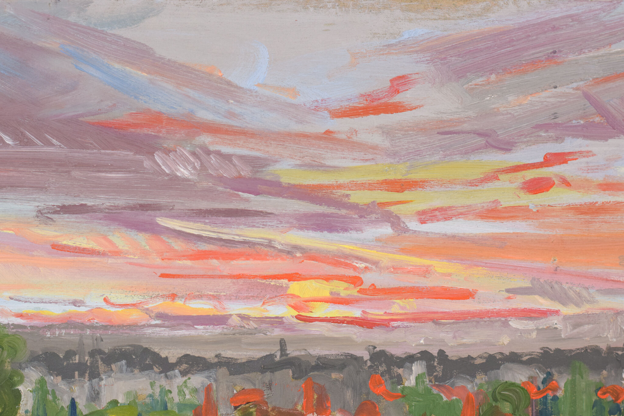 Sunset, richmond terrace