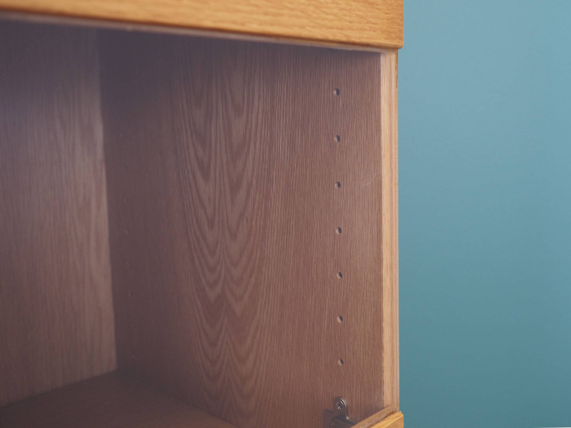 Ash bookcase, Danish design, 1970s, manufacturer: Skovby