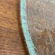 Large Finnish glass plate from the mid-century by Humppila.