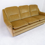 Vintage sofa yellow/gold 1970s