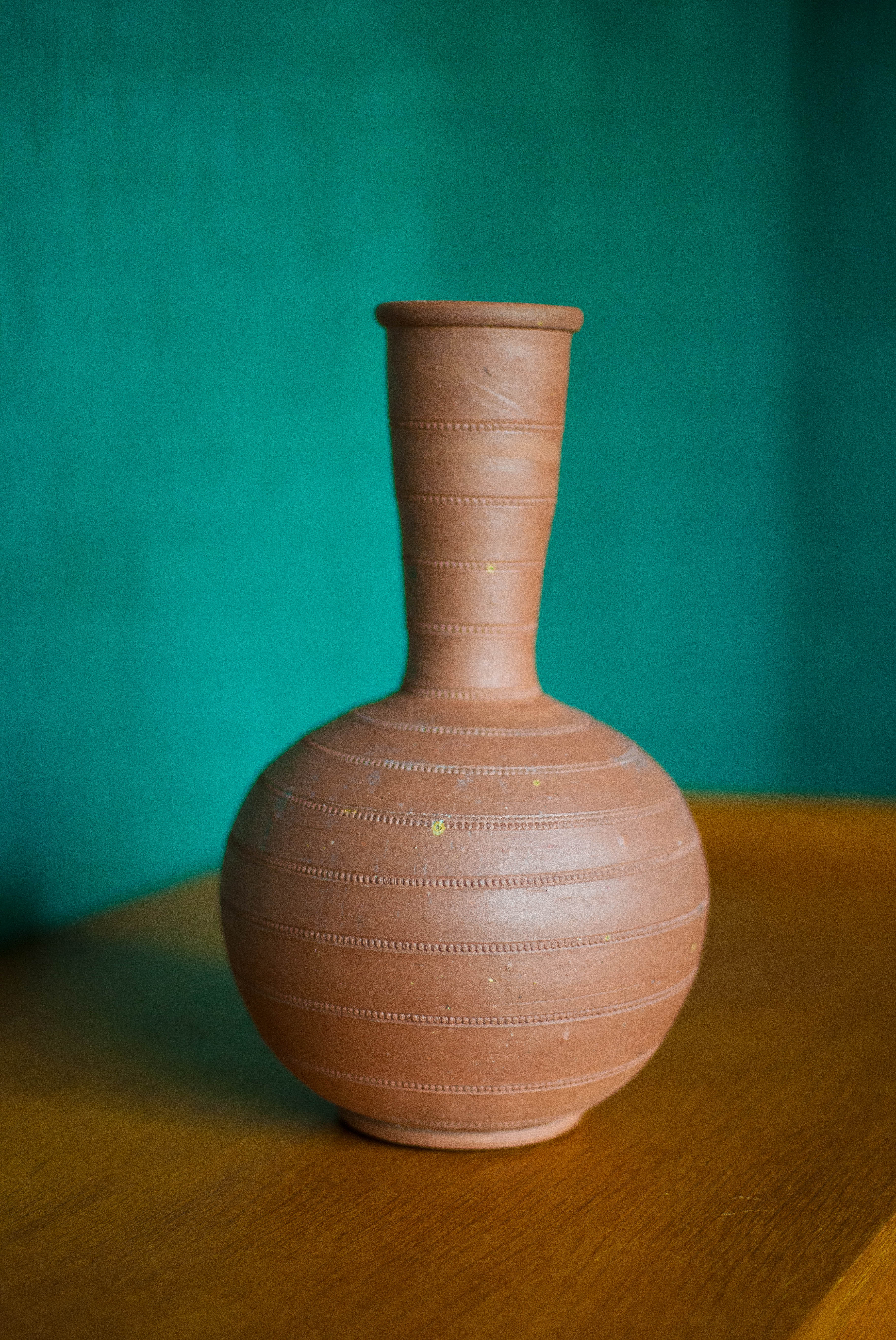 Vintage terracotta vase