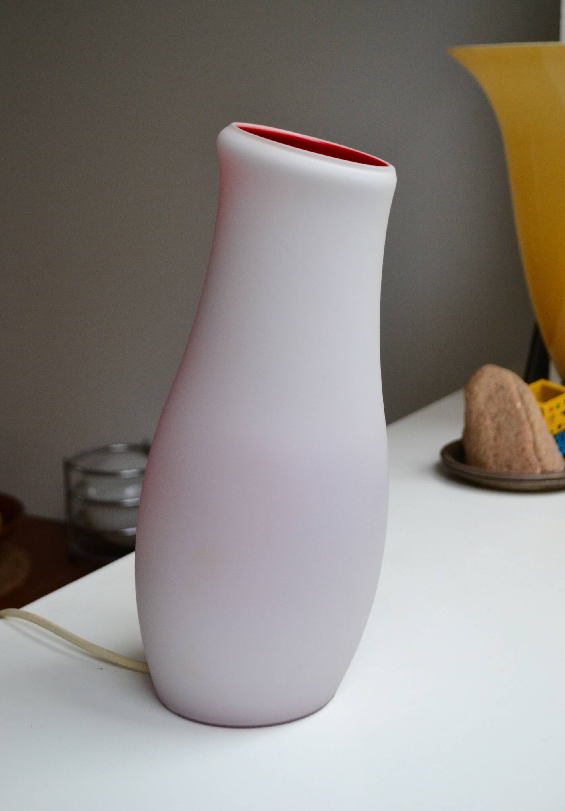 Opaline lamp Mylonit 1980s Ikea