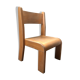 Vintage wooden children's chair