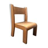 Chaise enfant vintage en bois