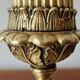 Empire gilded bronze candlestick, 19th century