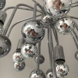 Space age sixties design sputnik hanging lamp , 1960’s
