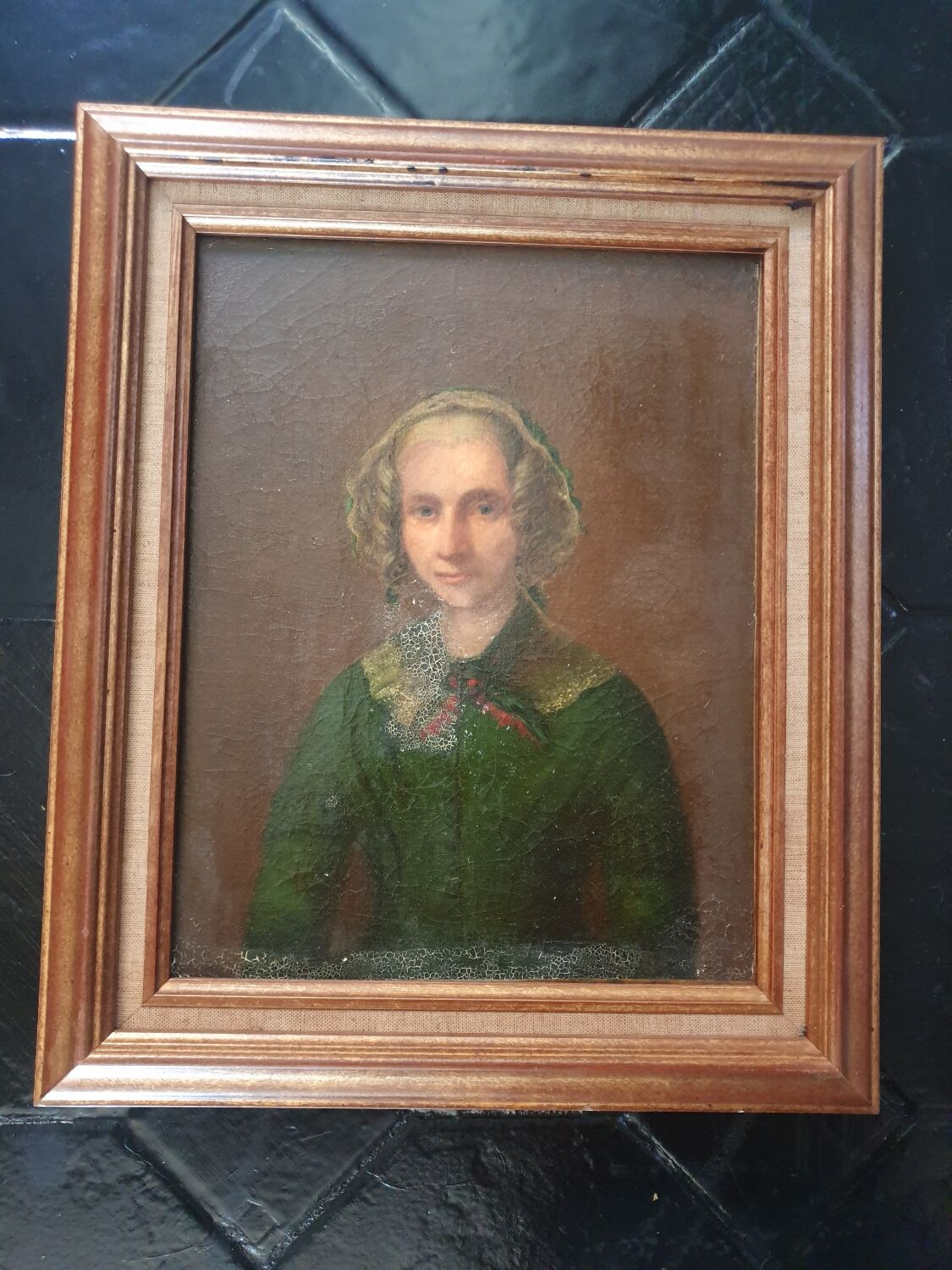 Old portrait of a woman