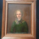 Old portrait of a woman