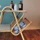 Table carries vintage rattan review
