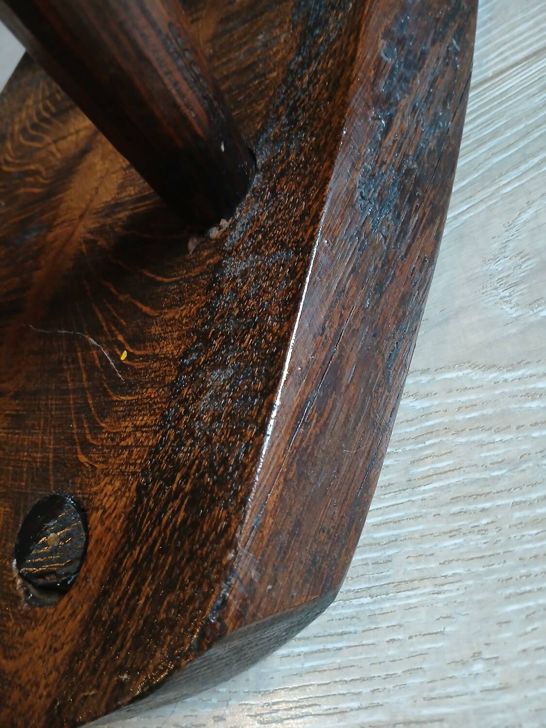 Very old tripod stool