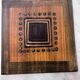 Set of 4 ceramic tiles by Georges Pelletier circa 1960