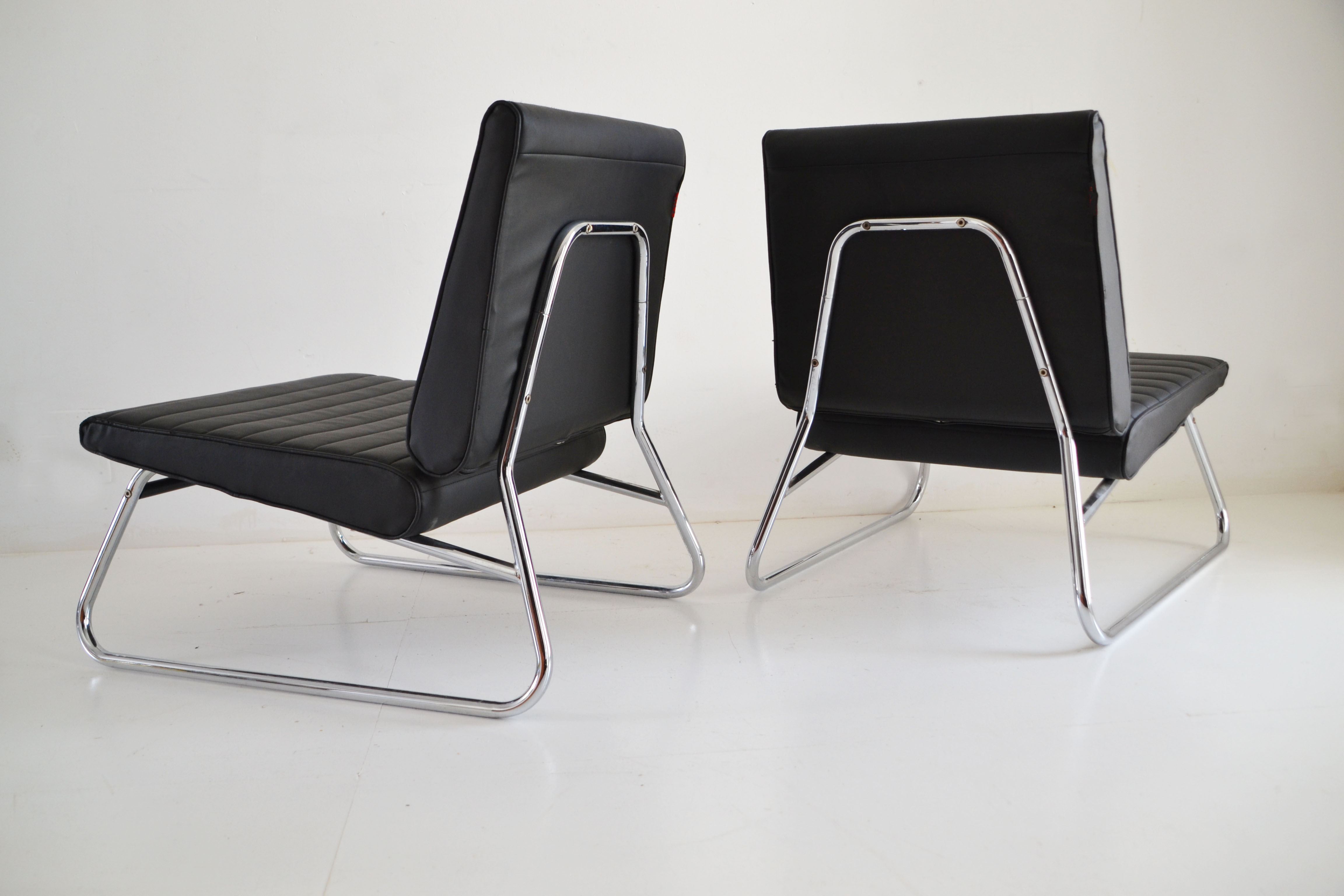 Scandinavian armchair pair