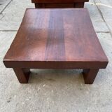 Pair of Asian bedsides