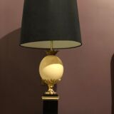 Ostrich egg lamp