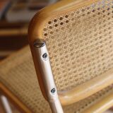 Chaise Cesca vintage, bois clair