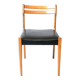 Chaise scandinave vintage en teck