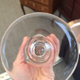 Service of 12 Baccarat champagne flutes.