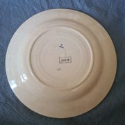 Assiettes plates porcelaine opaque HBCM