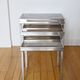 Lot 3 pull out tables by Maison Jansen by Guy Lefèvre 1970